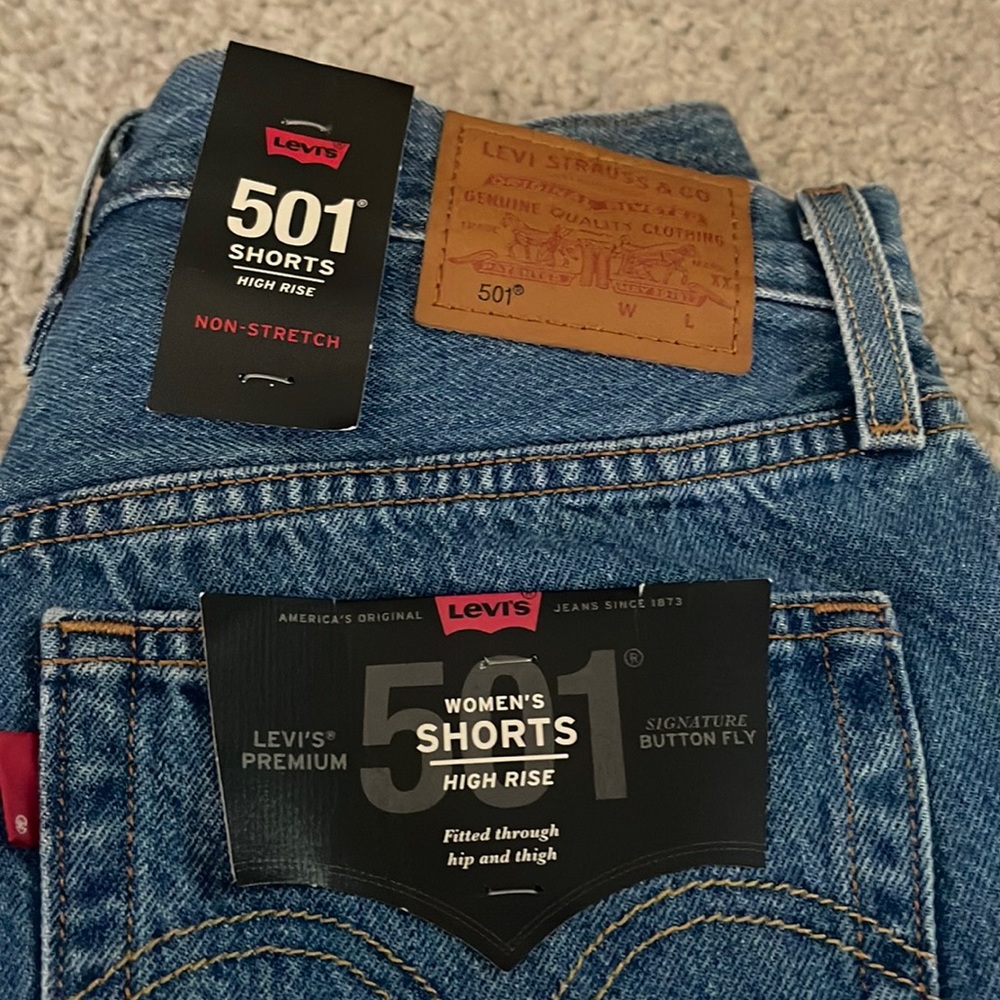 Levi’s High Rise Shorts